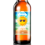 Indlæs billede til gallerivisning Her kommer solen - design din egen øl etiket - The Beer Label
