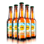 Indlæs billede til gallerivisning Her kommer solen - design din egen øl etiket - The Beer Label
